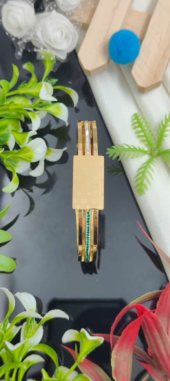 Solid Gold LV Bracelet