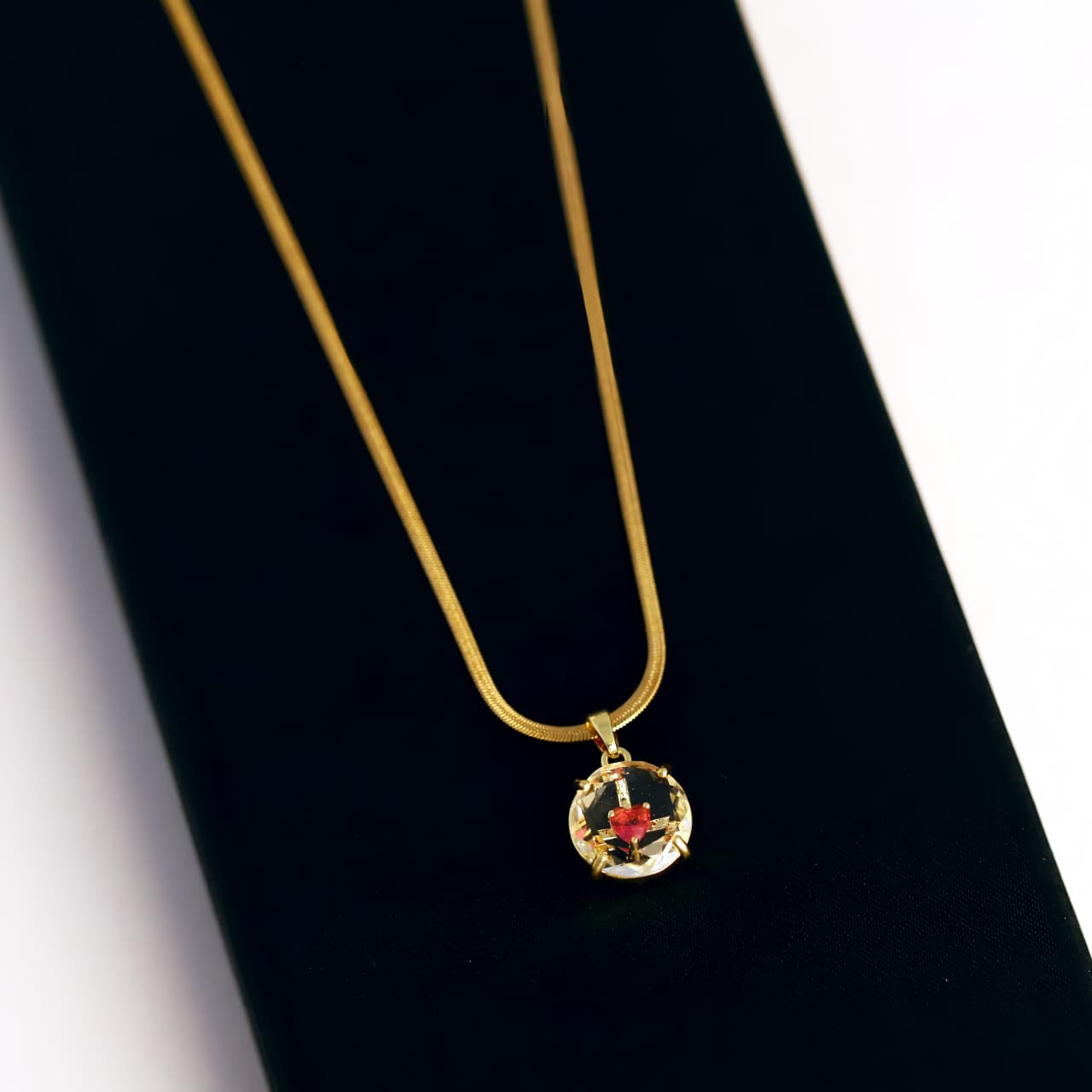 Secret Heart Sphere Necklace