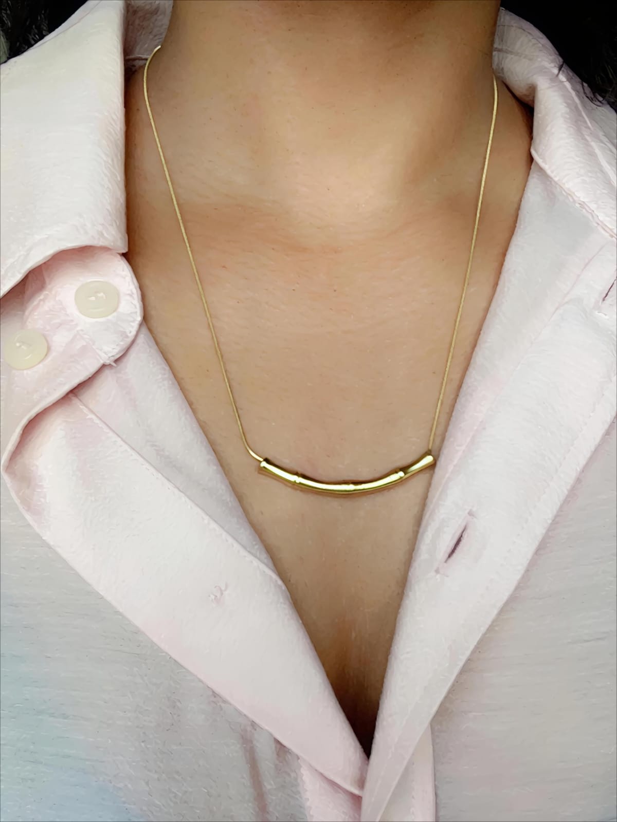 bamboo grace necklace