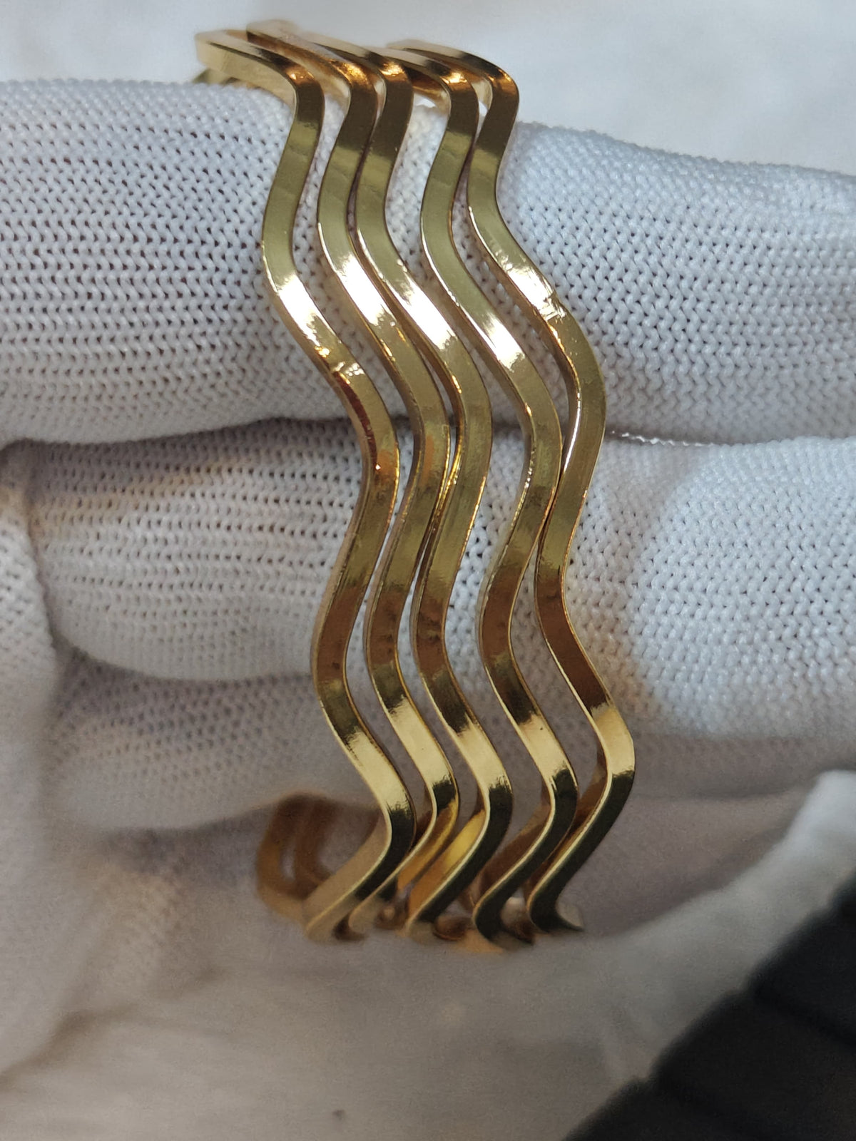 golden bangles set