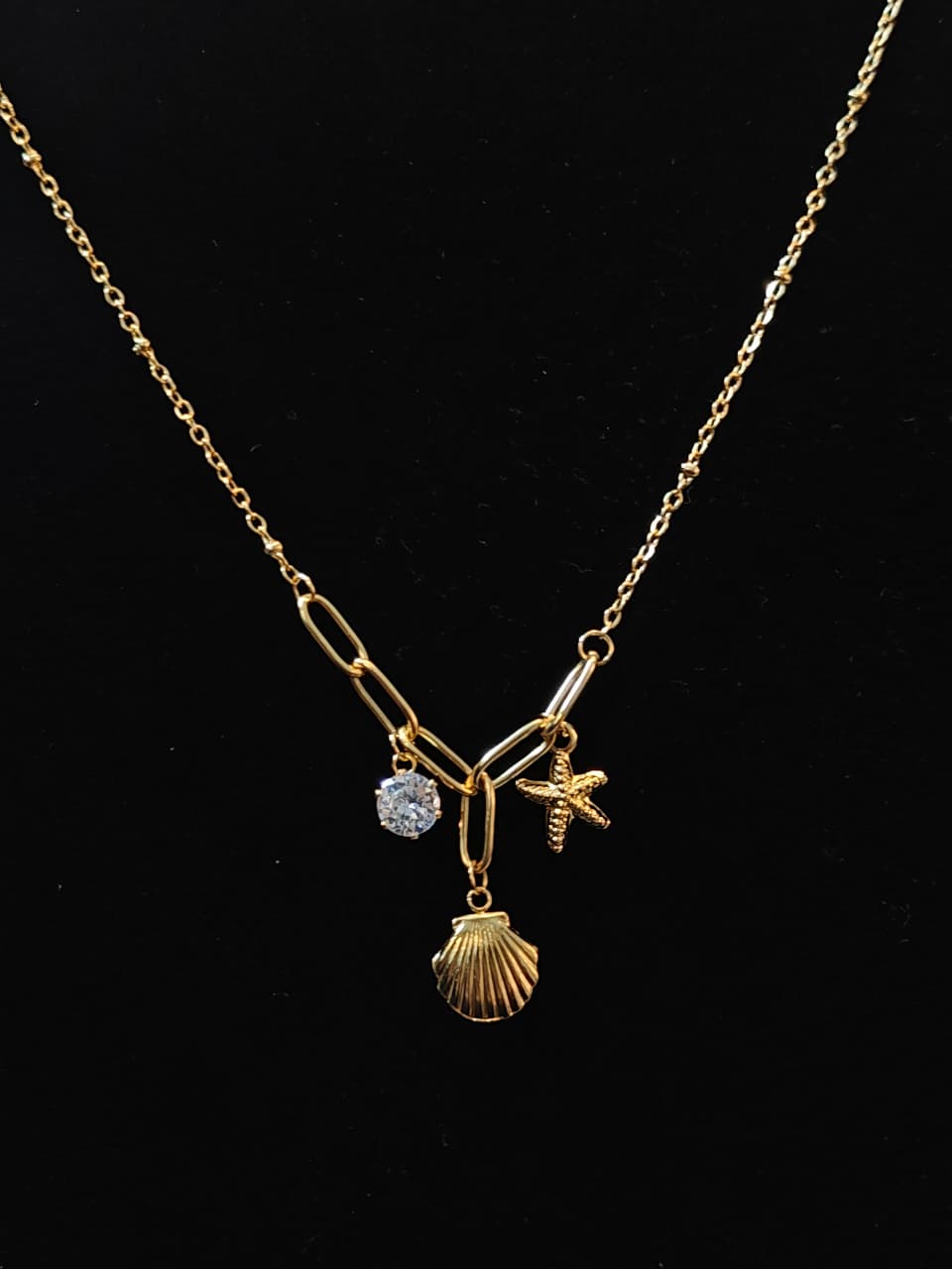 Beach Bliss Charm Necklace