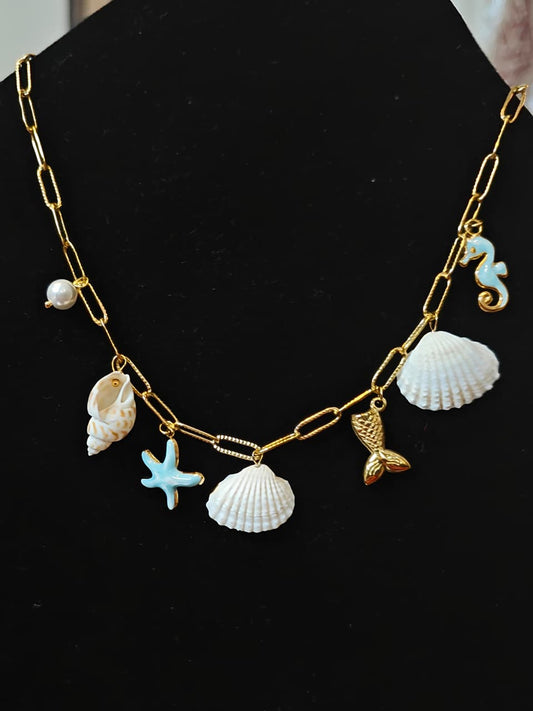 Island Muse Charm Necklace