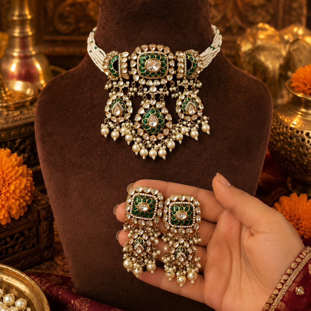 riwaayat royal choker set