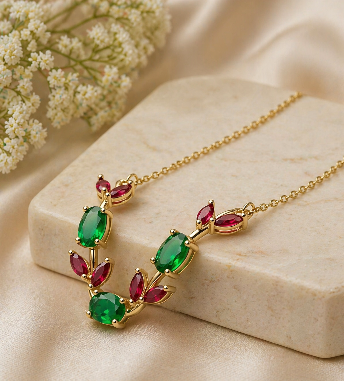tulip grace necklace