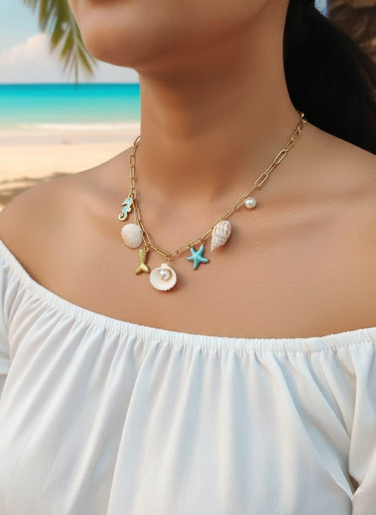 Island Muse Charm Necklace