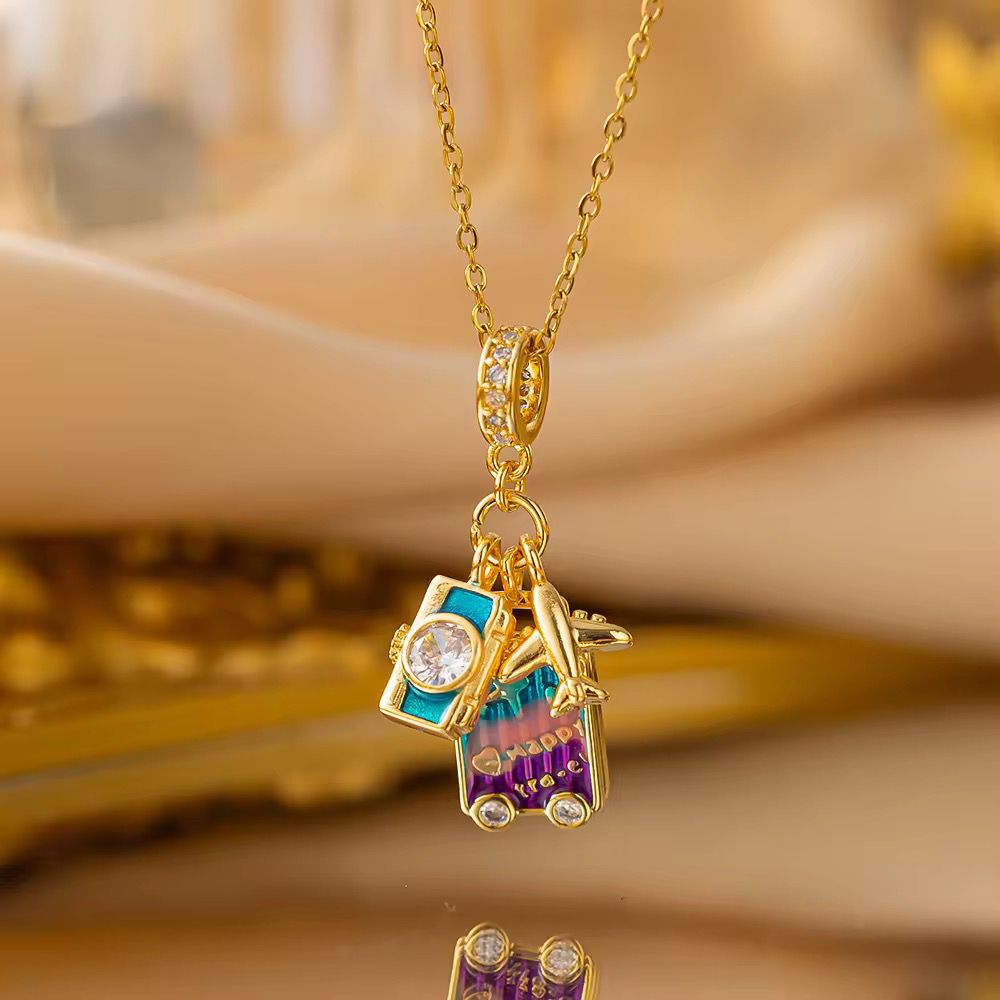 Anti Tarnish Charm Necklace