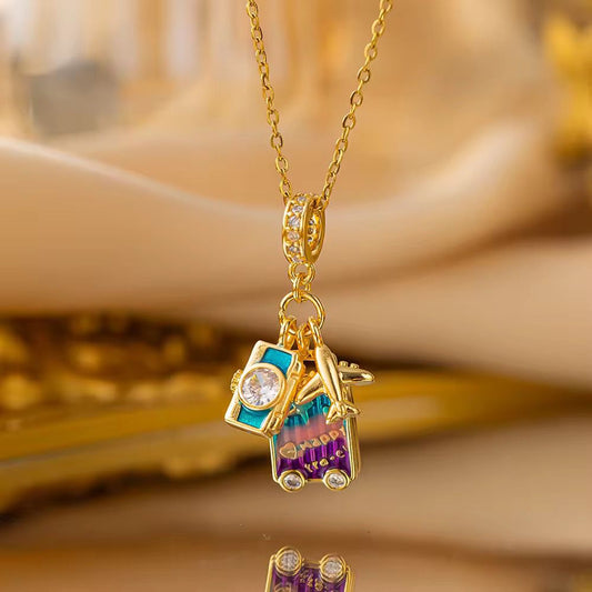 Anti Tarnish Charm Necklace