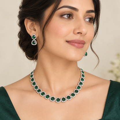 Seraphina Green Elegance Set