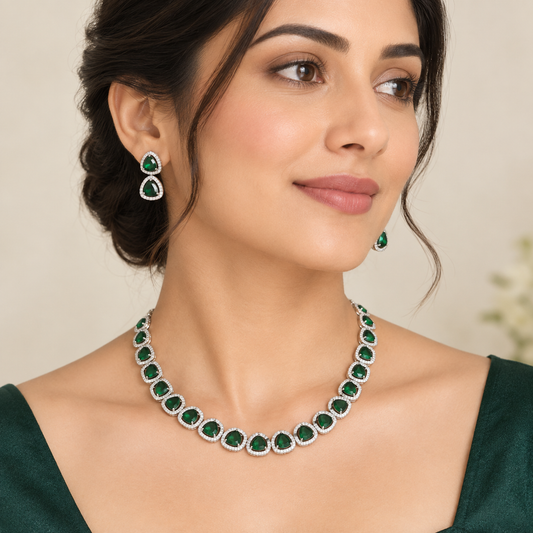 Seraphina Green Elegance Set
