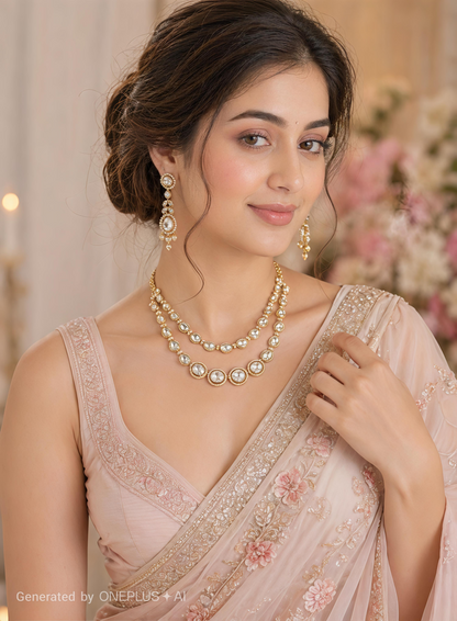 Noor Royale Kundan Necklace Set