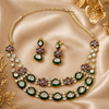 Gulnaar Kundan Meenakari Set