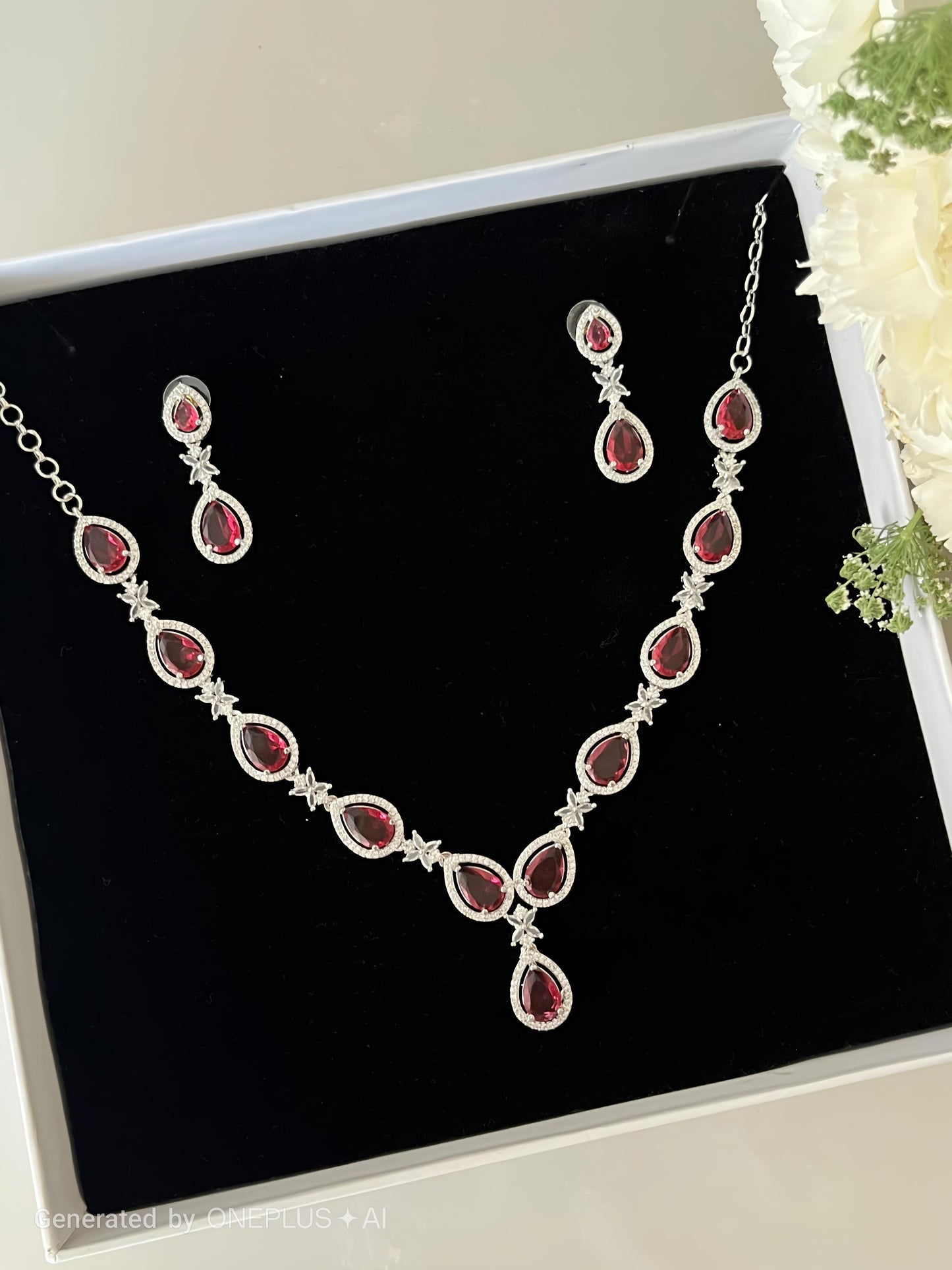 crimson dew elegance set