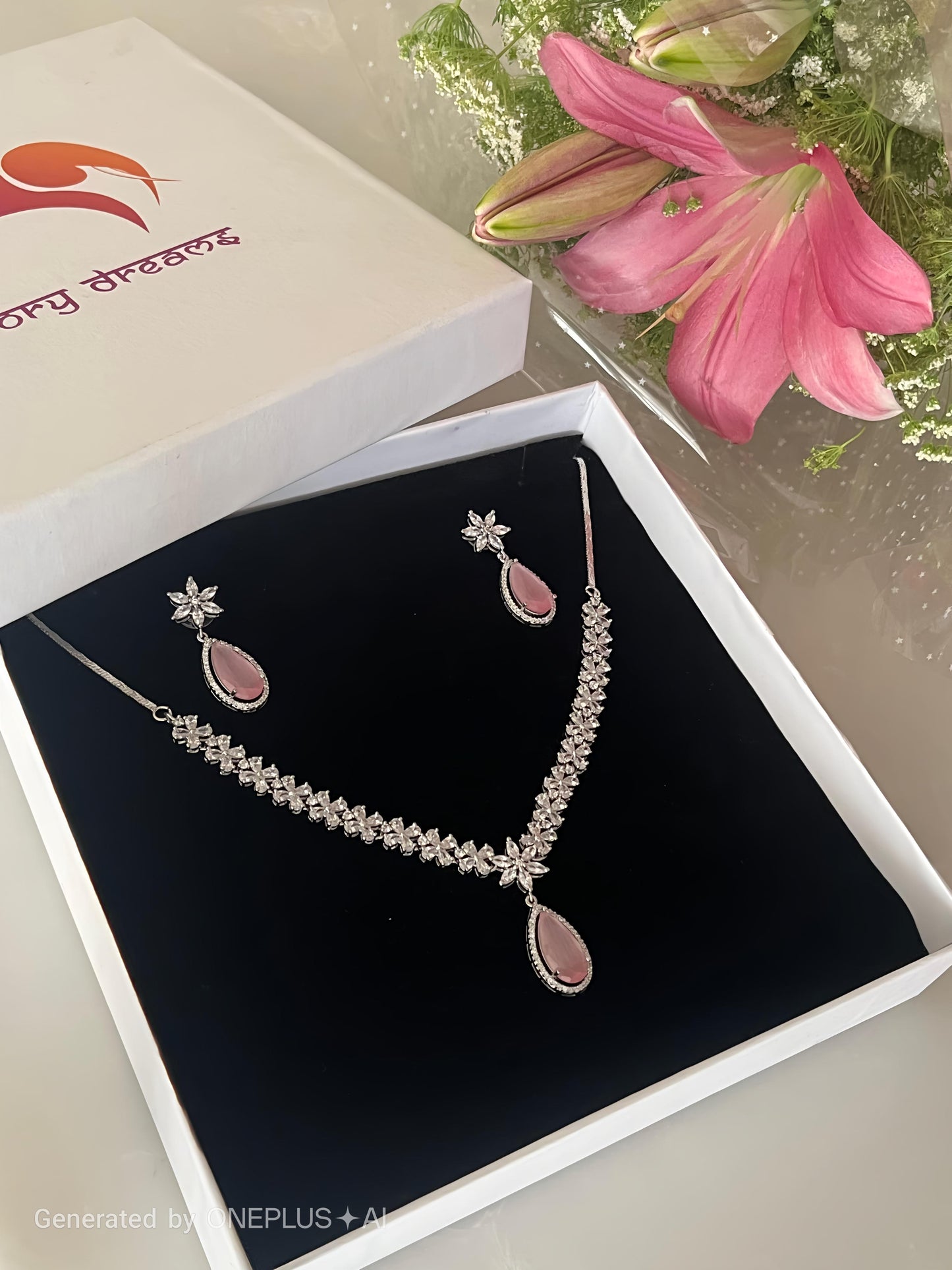 rosé elegance drop set