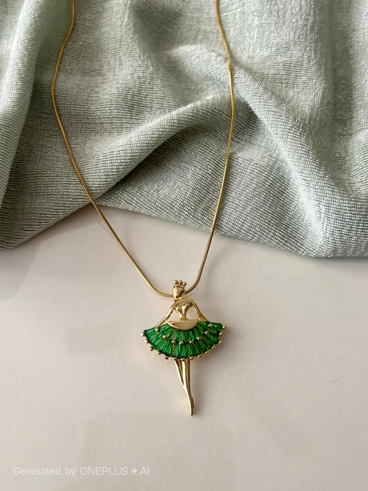 Celeste Ballerina Necklace