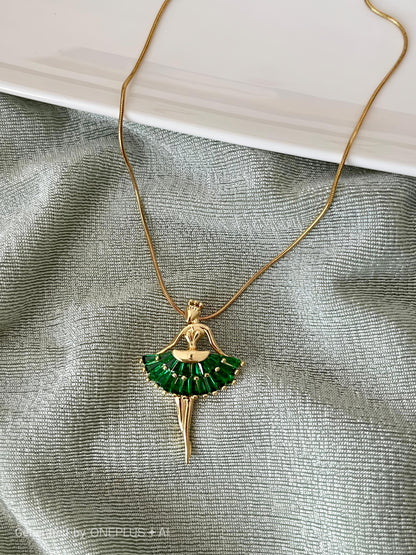 Celeste Ballerina Necklace