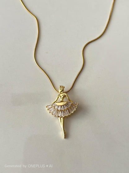 Celeste Ballerina Necklace