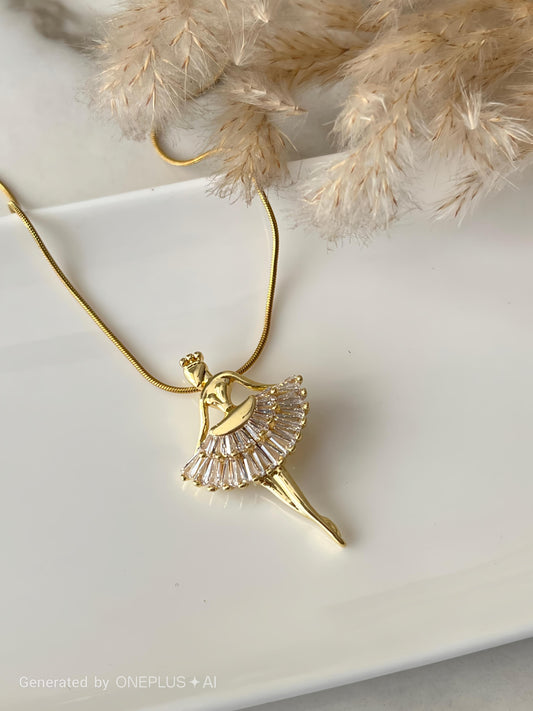Celeste Ballerina Necklace