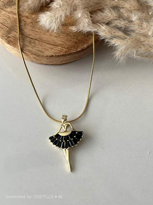 Celeste Ballerina Necklace