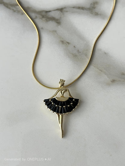 Celeste Ballerina Necklace