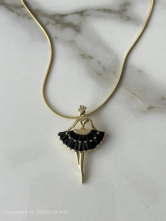 Celeste Ballerina Necklace