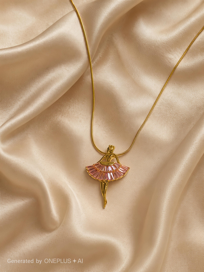 Celeste Ballerina Necklace
