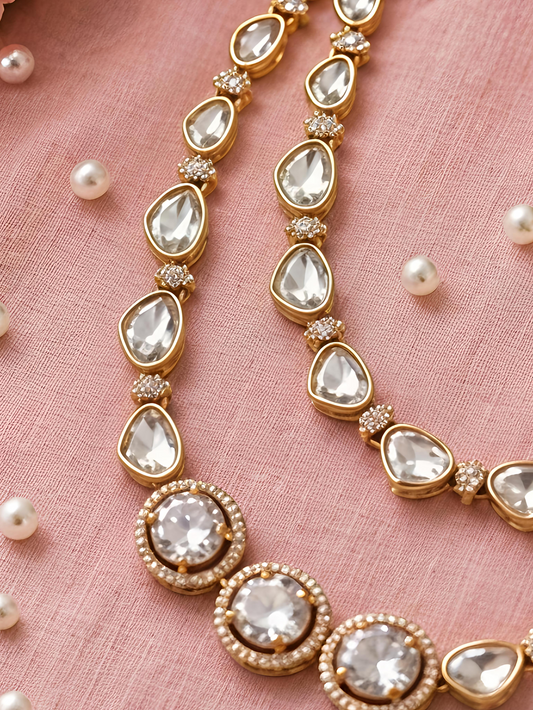 Noor Royale Kundan Necklace Set