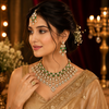 Meher Uncut Polki Bridal Jewellery Set
