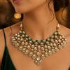 Meher Uncut Polki Bridal Jewellery Set