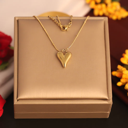 Dainty Heart Pendant Necklace