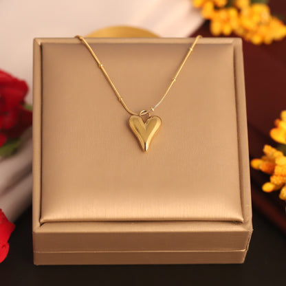 Dainty Heart Pendant Necklace