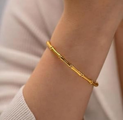 anti tarnish golden bangle