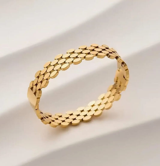 Gold Plated Signature Bracelet
