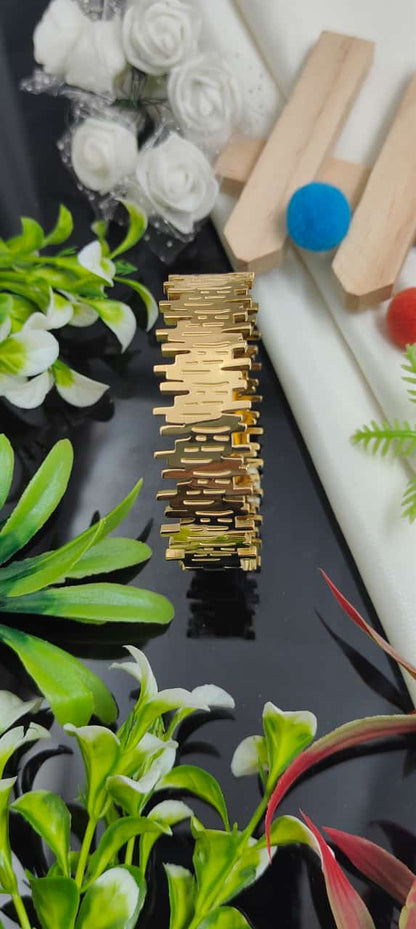 Gold Plated Signature Bracelet