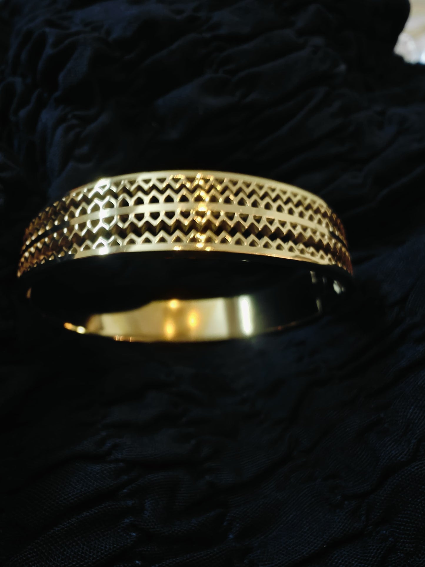 Gold Plated Signature Bracelet