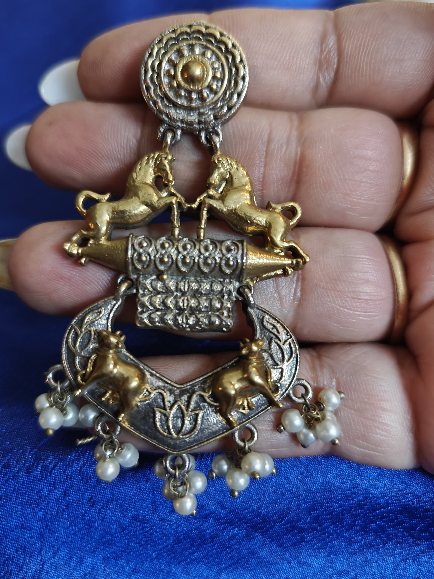 Ashwarohi Statement Earrings