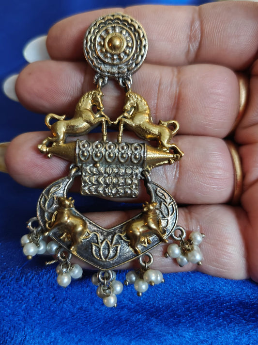 Ashwarohi Statement Earrings