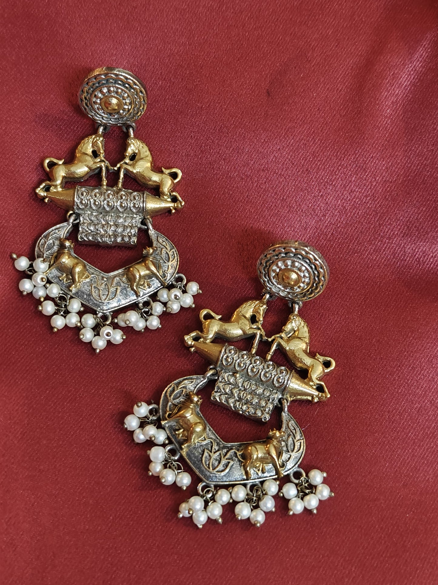 Ashwarohi Statement Earrings
