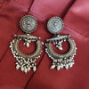 Chandrika Pearl Hoop Earrings