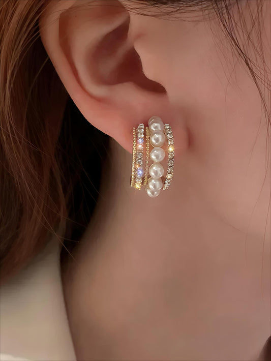 Pearl Dazzle Hoop