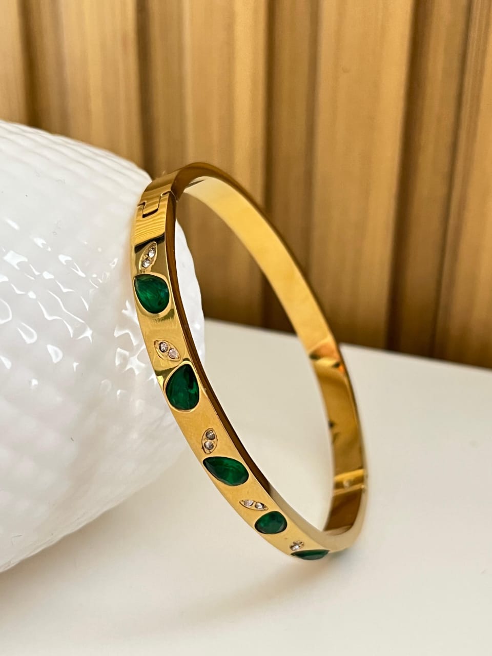 Emerald Whispers Bracelet