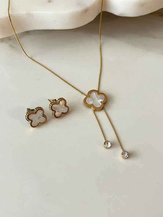 Pearl Finish Clover Set