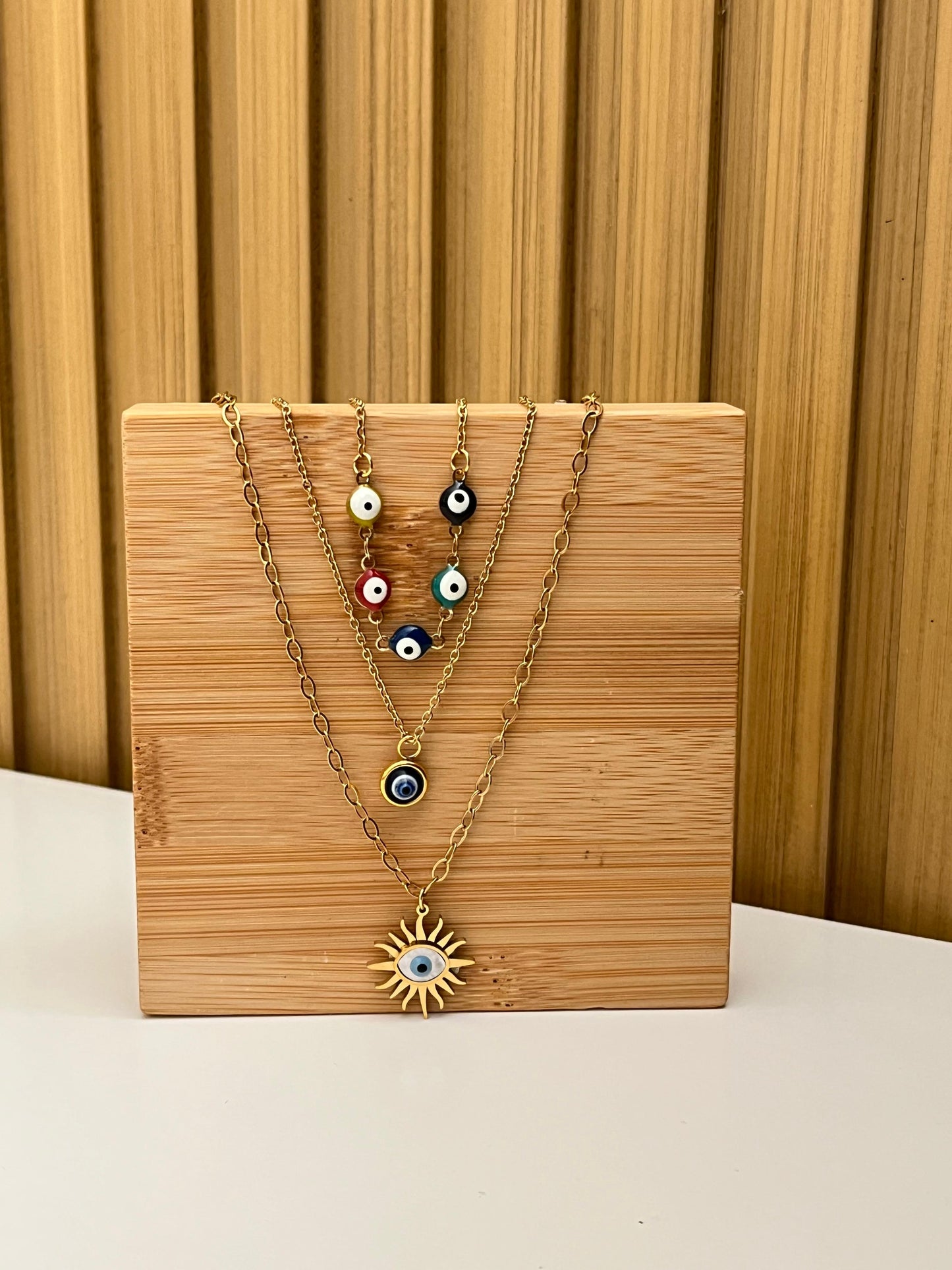 Trio of Protection Necklace