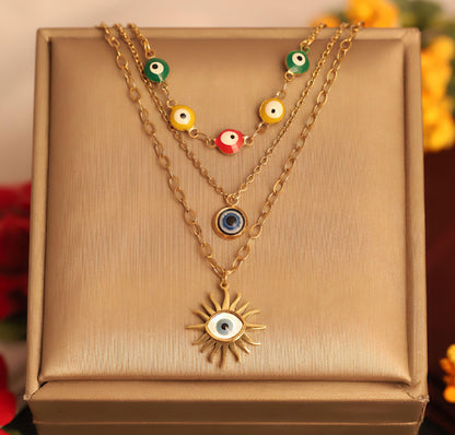 Trio of Protection Necklace