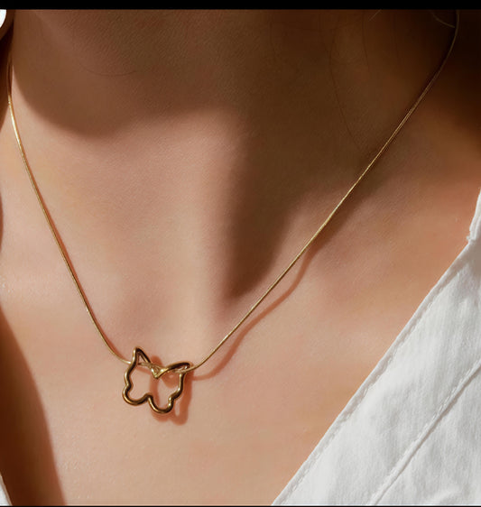 Golden Flight Necklace