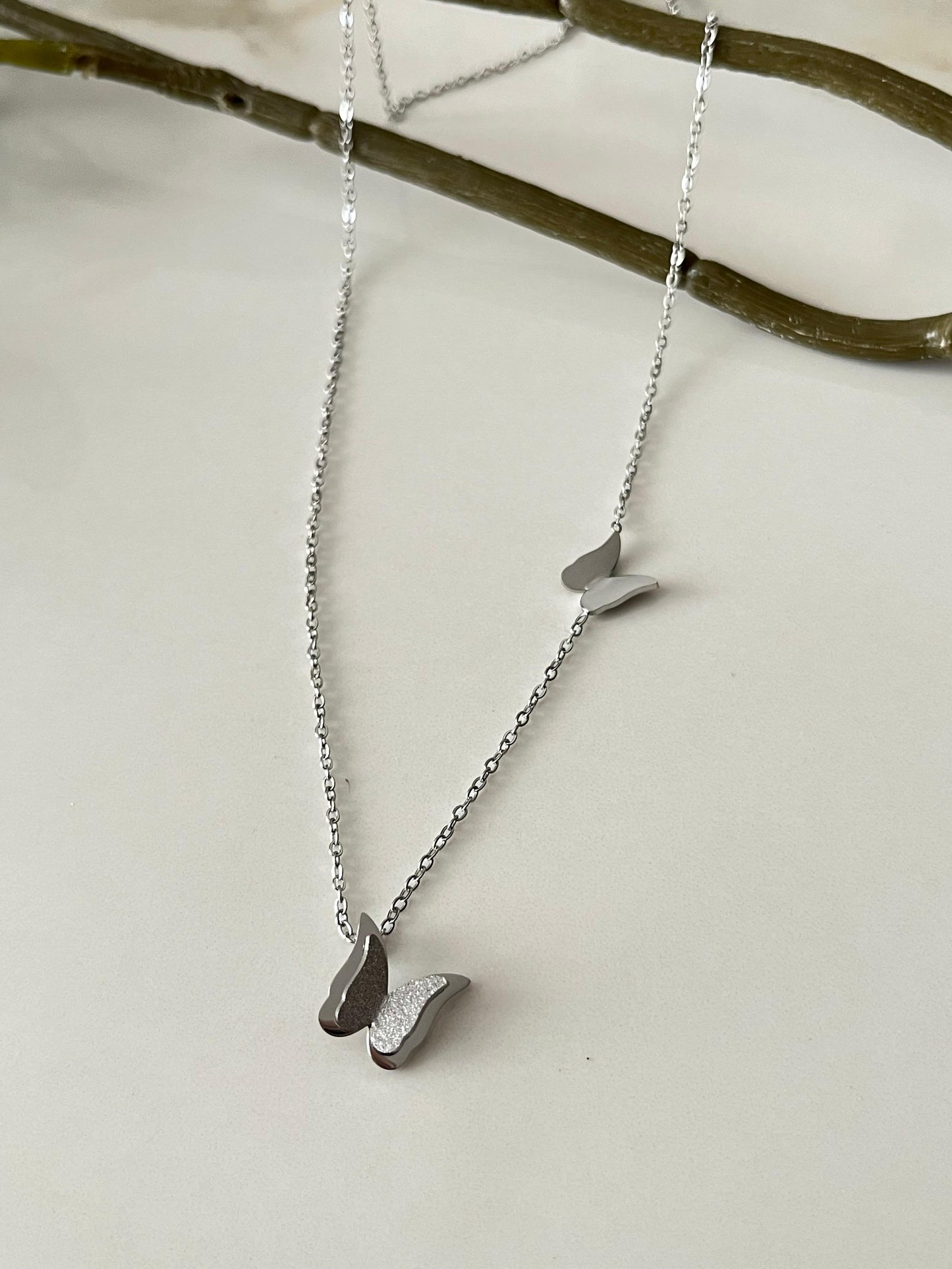 Whispering Butterflies Necklace