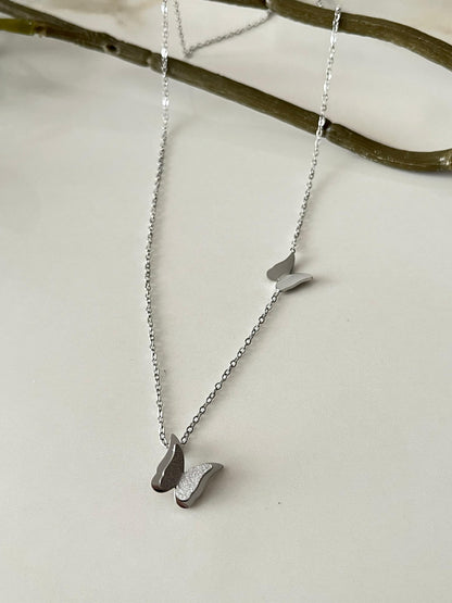 Whispering Butterflies Necklace