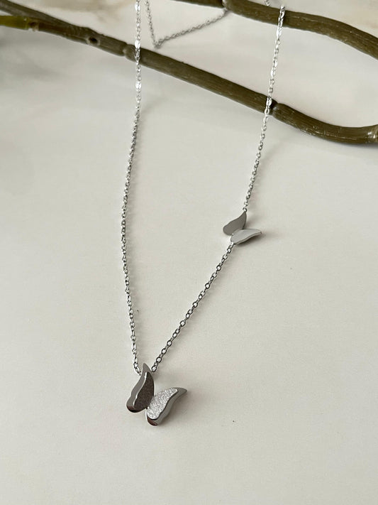 Whispering Butterflies Necklace