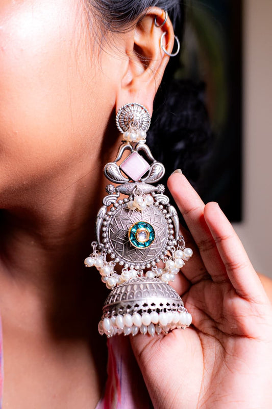 Rajwada Charm Jhumka