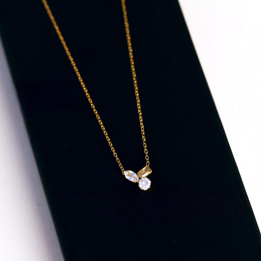 Harmony Crystal Drop Necklace