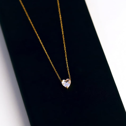 Petit Heart Crystal Pendant